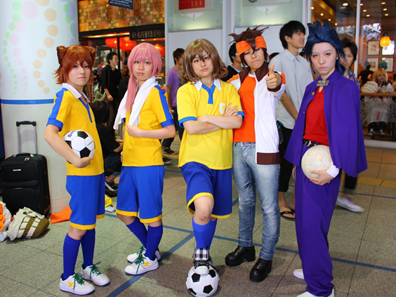 Inazuma Eleven: Blue Hair Cosplay - wide 7