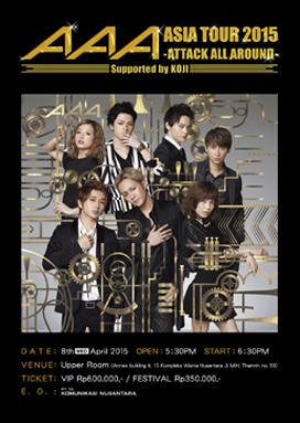 AAA ASIA TOUR 2015