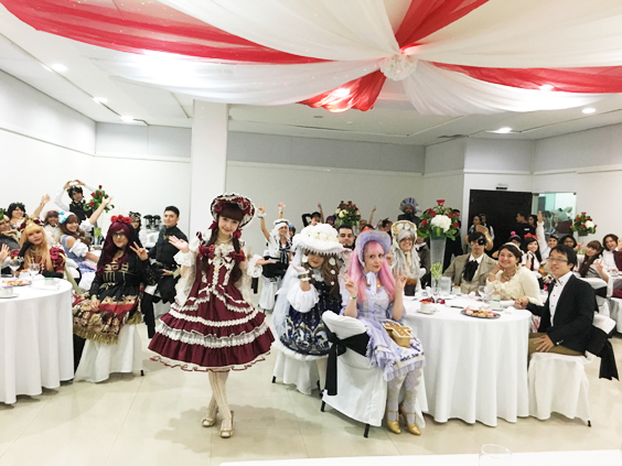 コロンビア初ロリータお茶会
