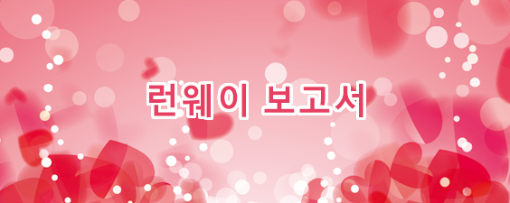 런웨이 보고서