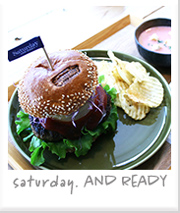 Saturday . AND READY