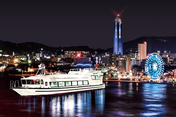 ぐるっと関門夜景バス