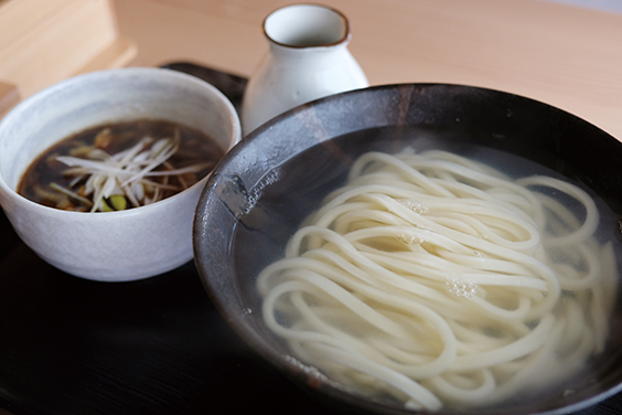 手搟烏冬 圓清